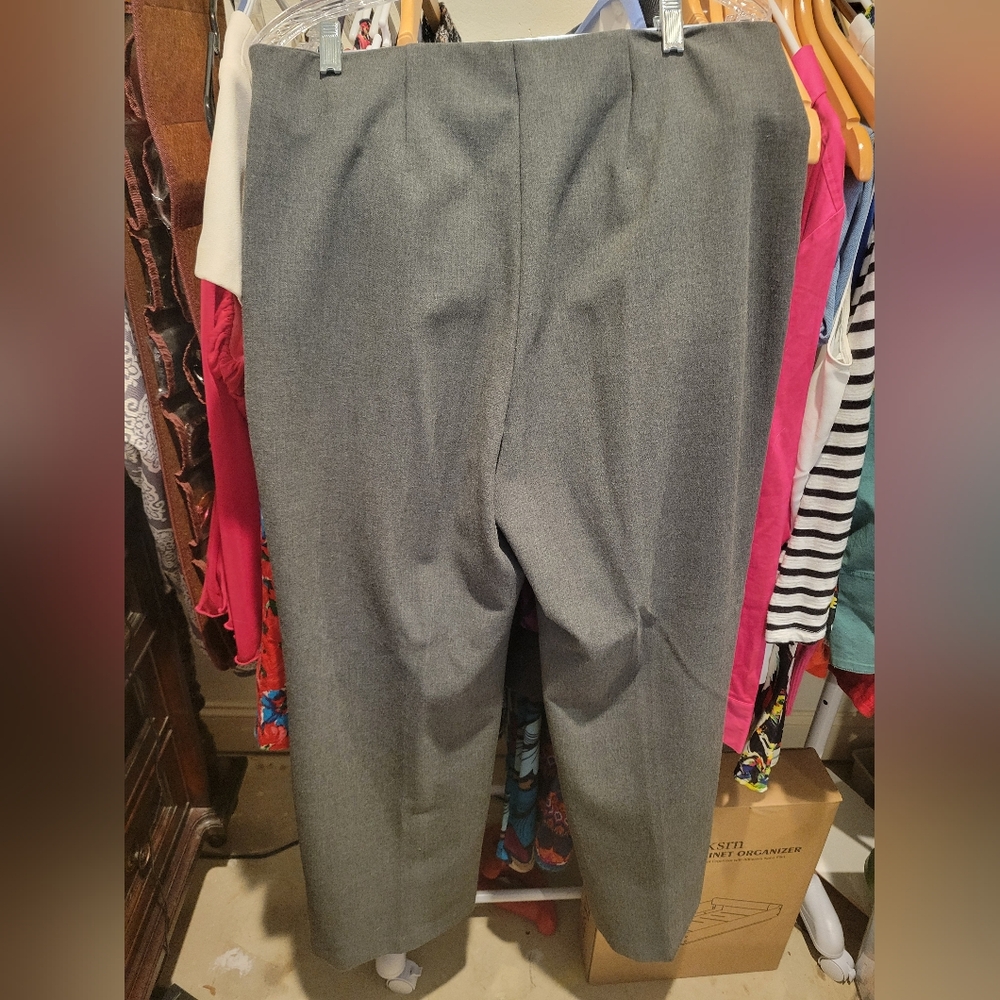 Talbots Gray Slacks - Picture 2 of 6